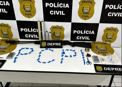 Apreensões feitas pelo DEPRE nesta quinta-feira