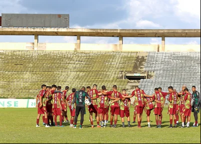 Atletas do Fluminense-PI