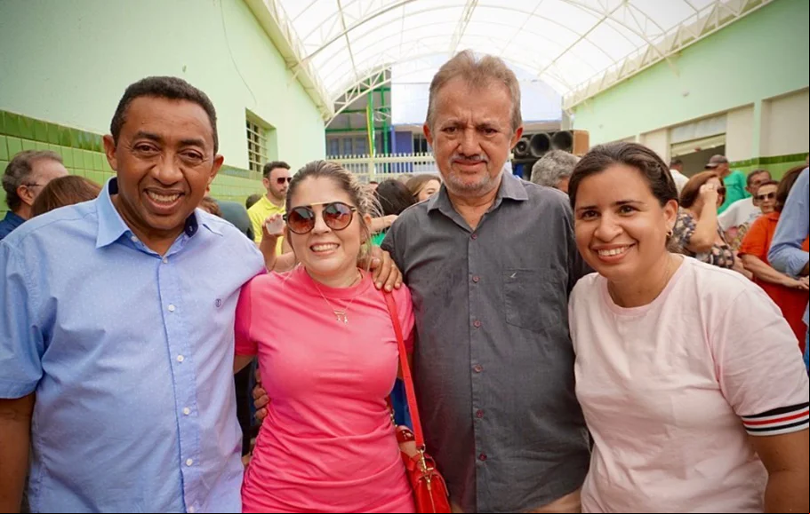 Joel Rodrigues na inauguração do mercado central de Campo Maior