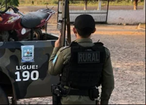 Moto apreendida em Alegrete