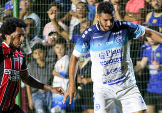 Parnahyba e Botafogo-SP pela Copa do Brasil