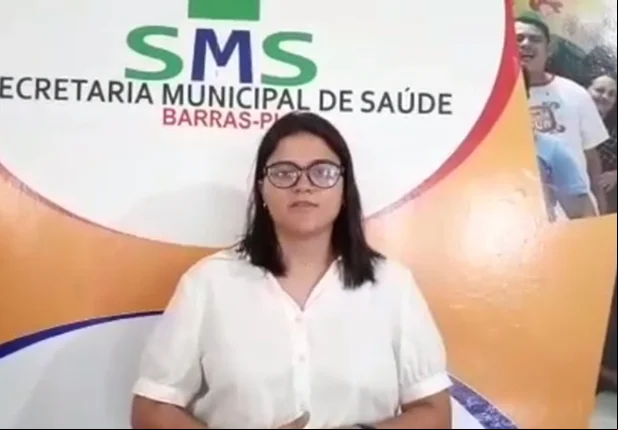 Secretária de Saúde de Barras Maria Elvina