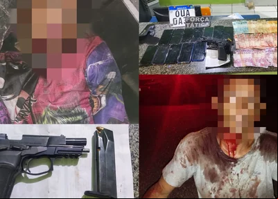 Foragidos da Major César são presos com dinheiro, arma e celulares roubados em Simplício Mendes