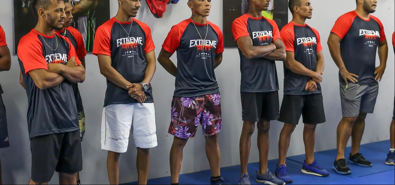Lutadores de boxe em Teresina Piauí