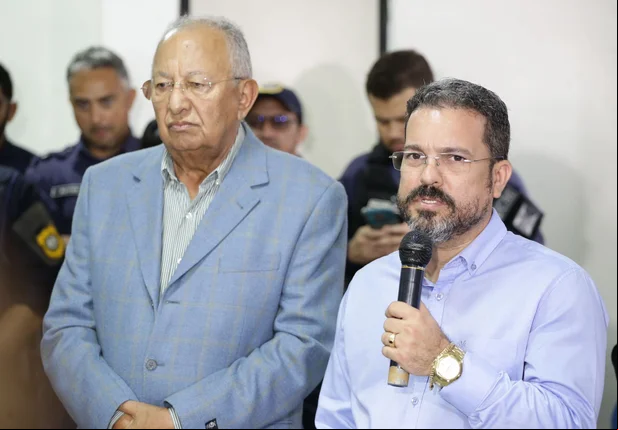 Prefeito de Teresina Dr. Pessoa e Michel Saldanha, Secretário de Governo