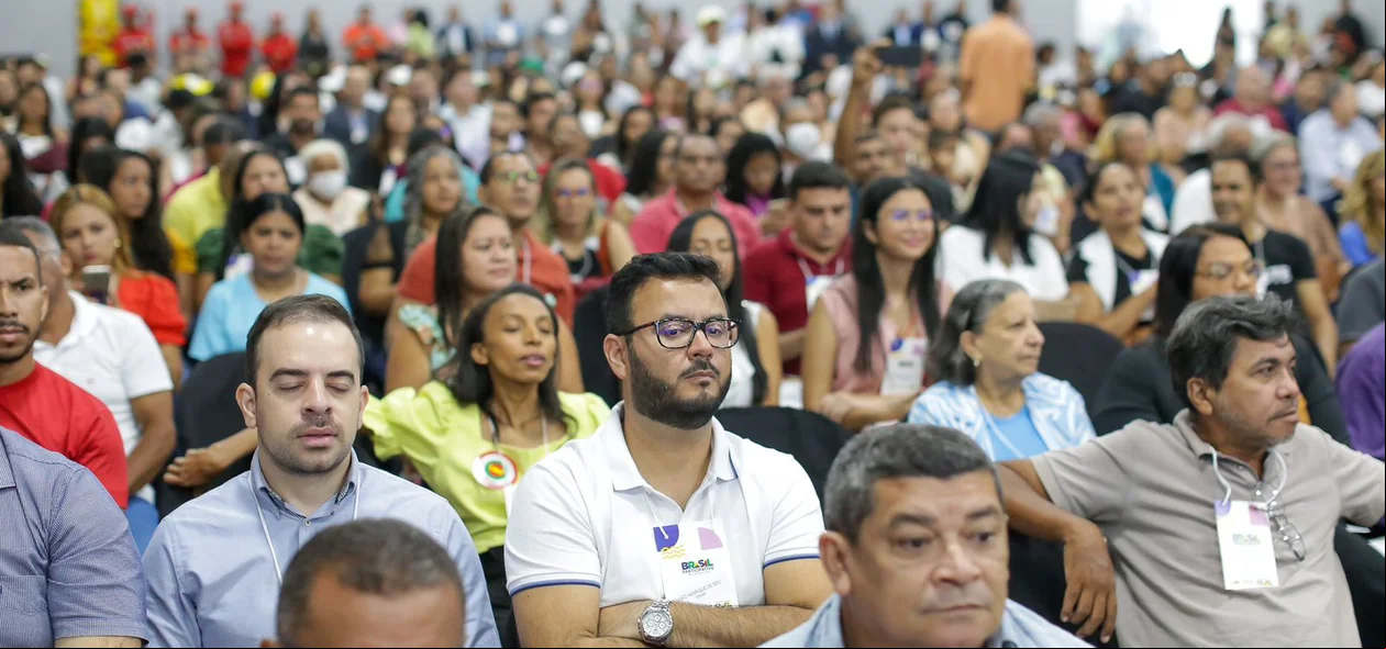 Auditório lotado