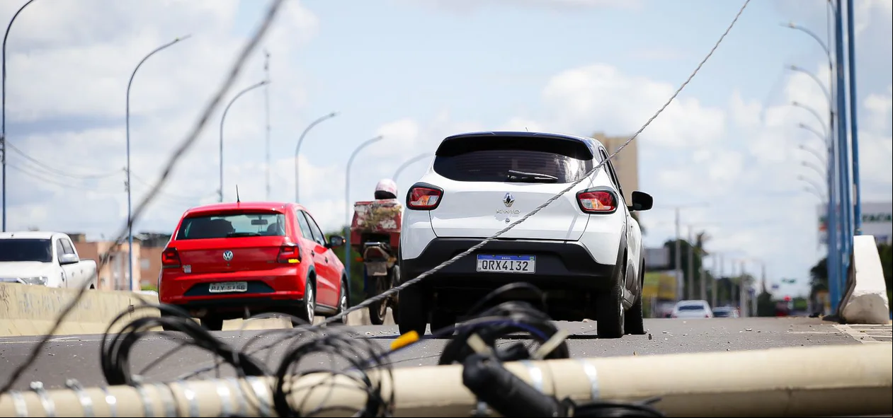 O acidente aconteceu próximo da ponte wall Ferraz
