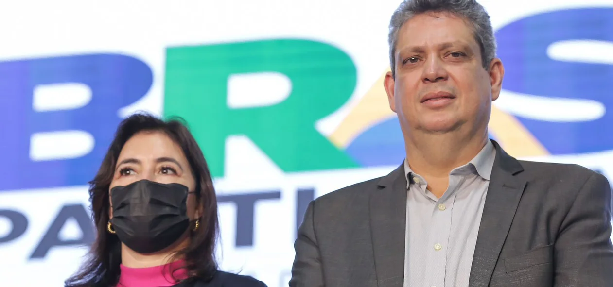 Simone Tebet e Márcio Macêdo
