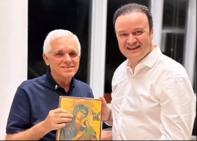 Vice-governador Themístocles Filho e o médico Paulo Márcio