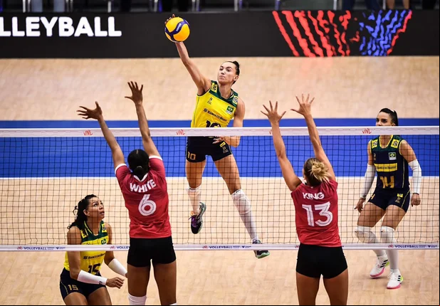 Brasil perdeu para o Canadá por 3 sets a 2