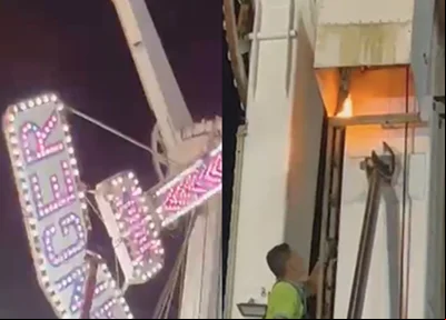 Brinquedo ''Ranger'' teve princípio de incêndio e foi apagado por funcionário
