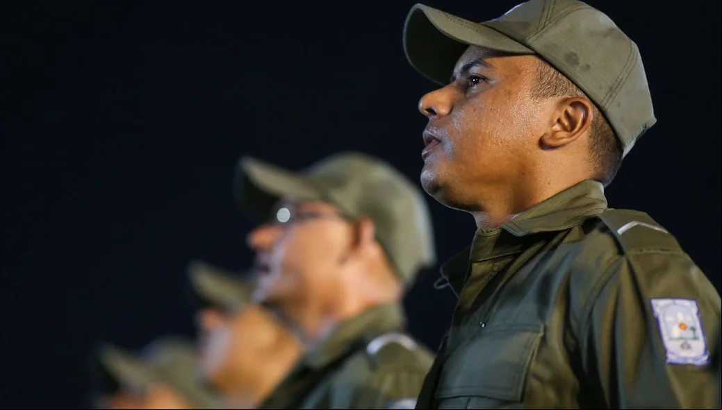 Cerimônia de formatura dos soldados da Polícia Militar