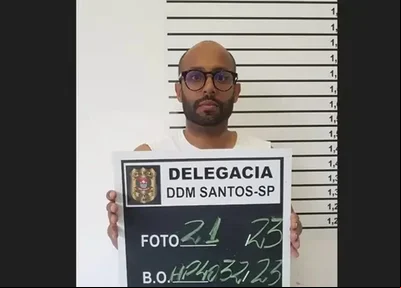 Delegacia de Santos prendeu acusado de ameaçar ex-mulher