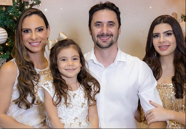 Juliana Concesso; Nicole Concesso; Arcedino Concesso e Giovanna Concesso