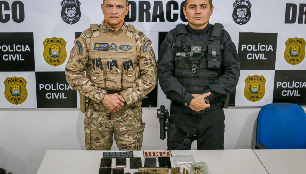Operação integrada entre DRACO e BEPI prendeu membros do Tribunal do Crime