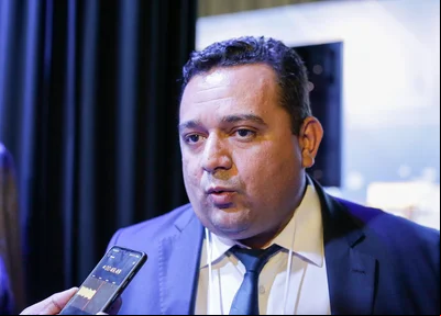 Prefeito Toninho da Caridade, durante o Congresso das Cidades