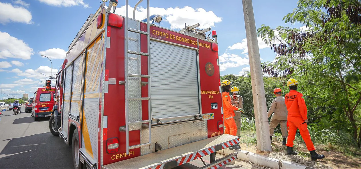 Viatura do Corpo de Bombeiros