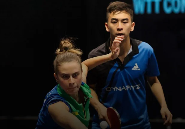 Vitor Ishiy e Bruna Takahashi foram derrotados no WTT Contender Túnis