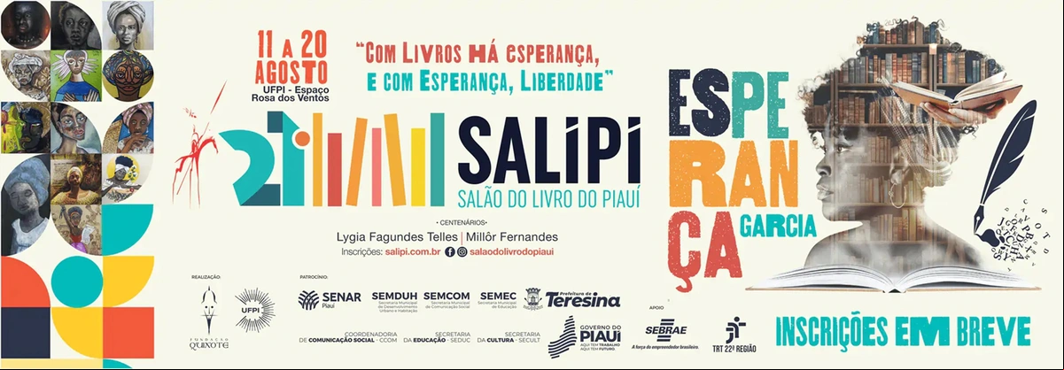 A 21ª edição do Salipi acontecerá entre os dias 11 e 20 de agosto
