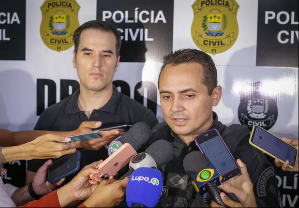 Delegado Charles Pessoa, coordenador do DRACO