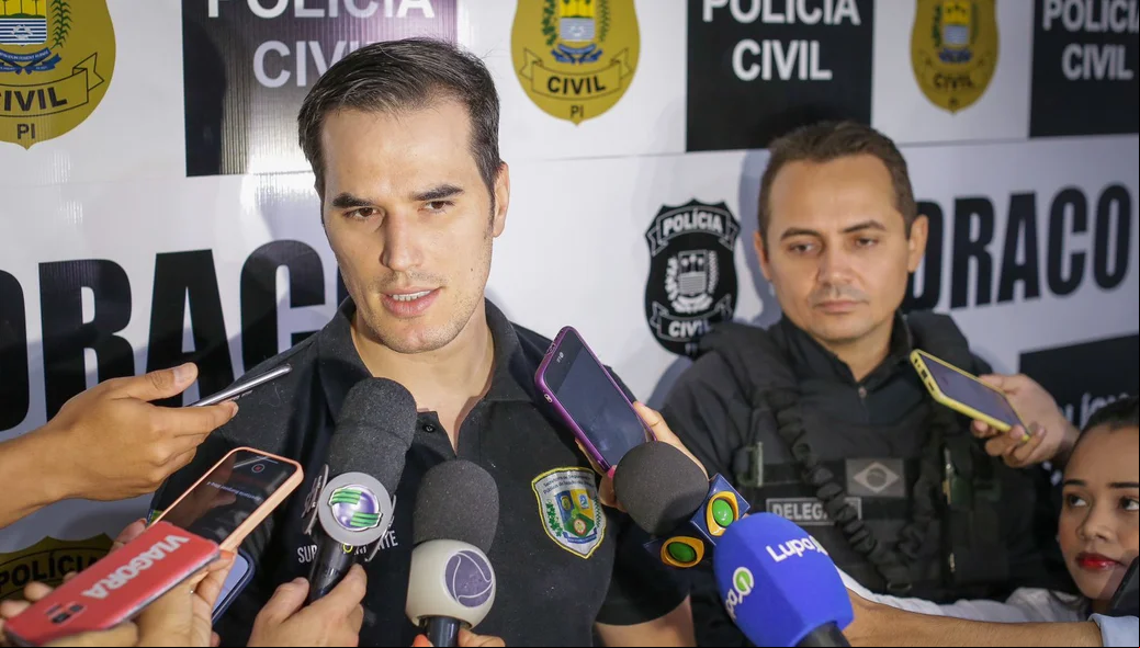 Delegado Matheus Zanatta, superintendente da SOI