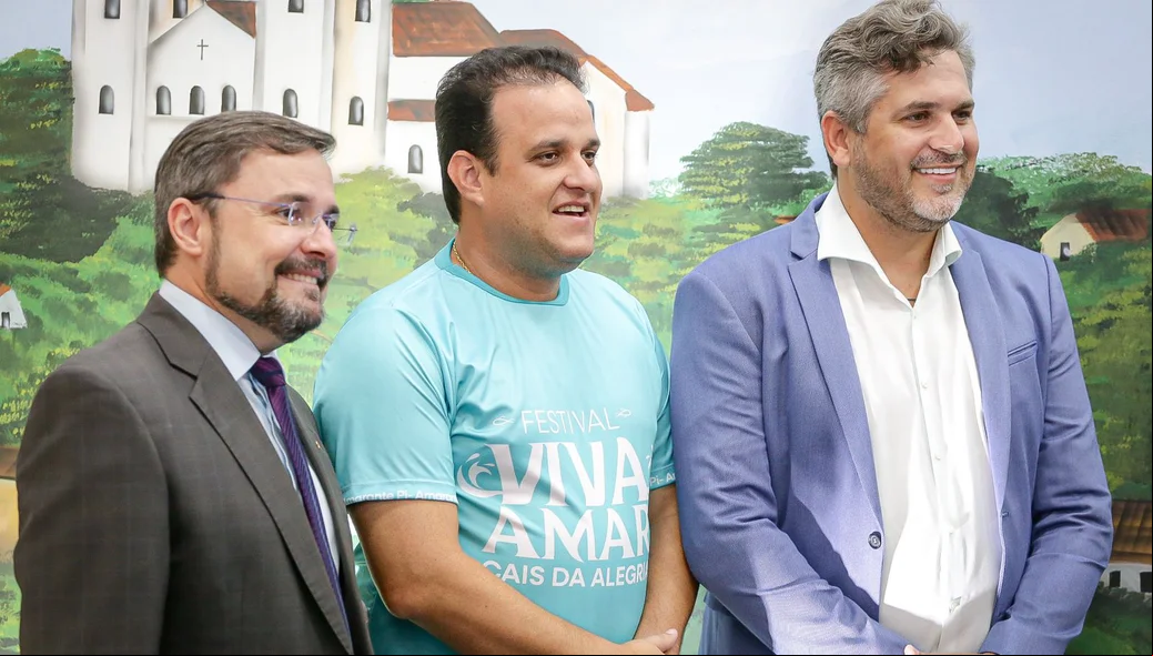 Fábio Novo, Diego Teixeira e Pablo Santos
