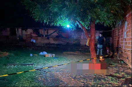 Sítio da zona rural de Caxingó onde aconteceu o homicídio