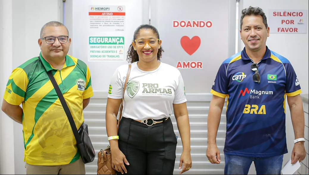 A ação que início ás 8h no Hemopi