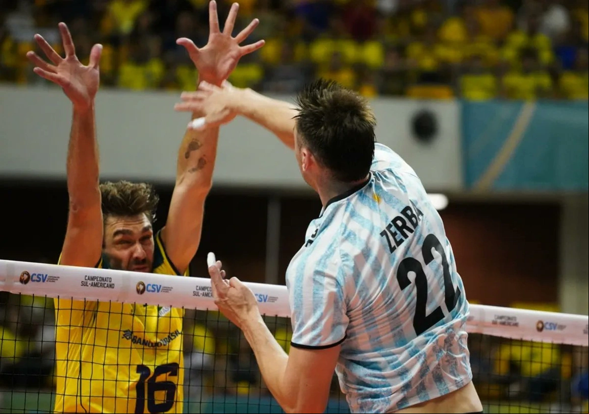Brasil sofre mais uma vez nas mãos dos argentinos e saí derrotado no Sul-Americano de Vôlei