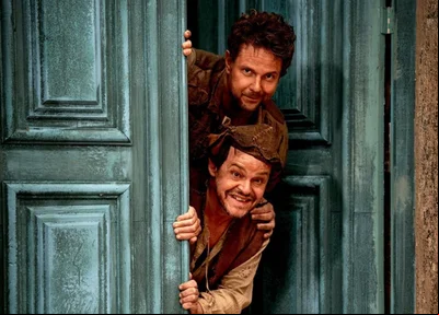 Filme "O auto da Compadecida 2" ganha imagem com João e Chicó