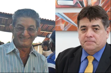 Prefeito Elói Pereira e seu filho, o promotor Elói Júnior