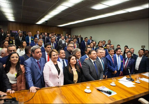 Reunião na Câmara dos Deputados em Brasília