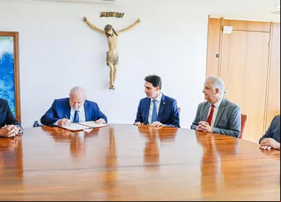 Cerimônia fechada de posse dos ministros do Centrão no Governo Lula