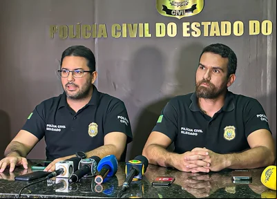 Delegados Célio Benício e Marcelo Leal