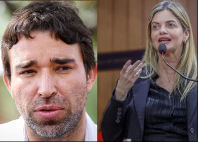 Deputado Marden Menezes e deputada Gracinha Moraes Souza