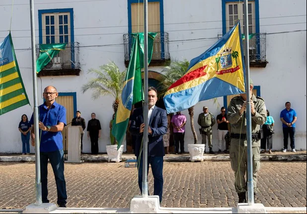 O ato encerra a programação da Semana da Pátria em Oeiras