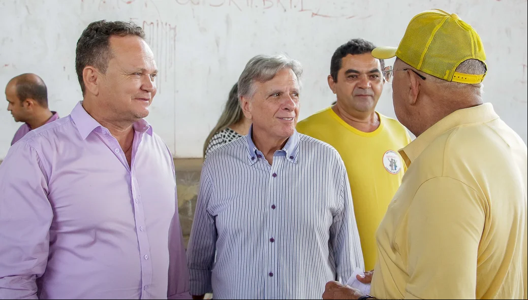 Roberval Queiroz, Renato Berger e Dr. Pessoa