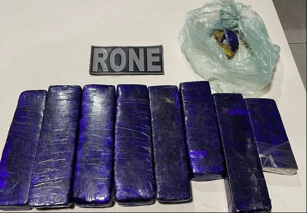 Droga encontrada no bairro Angelim em Teresina
