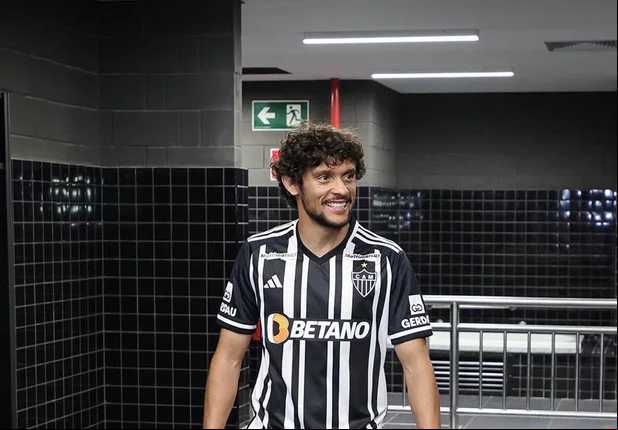 Gustavo Scarpa é apresentado no Atlético-MG
