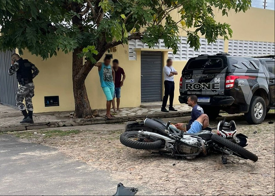 O fato aconteceu no cruzamento da rua São João do Piauí com a rua Buriti dos Lopes, no bairro São Pedro