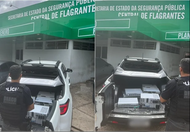 Polícia prende acusado de receptação de aparelhos da Vivo