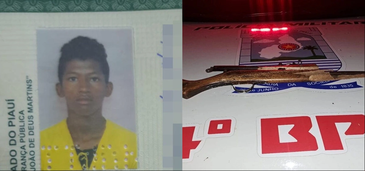 Prisão e apreensão de arma de fogo em São João da Canabrava