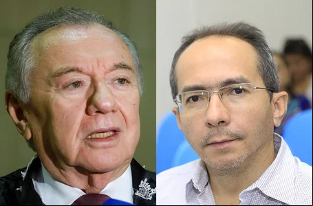 Conselheiro Kleber Eulálio Dantas (à esq.)  suspende seletivo em Isaías Coelho e manda citar prefeito Francisco Eudes (à dir.)