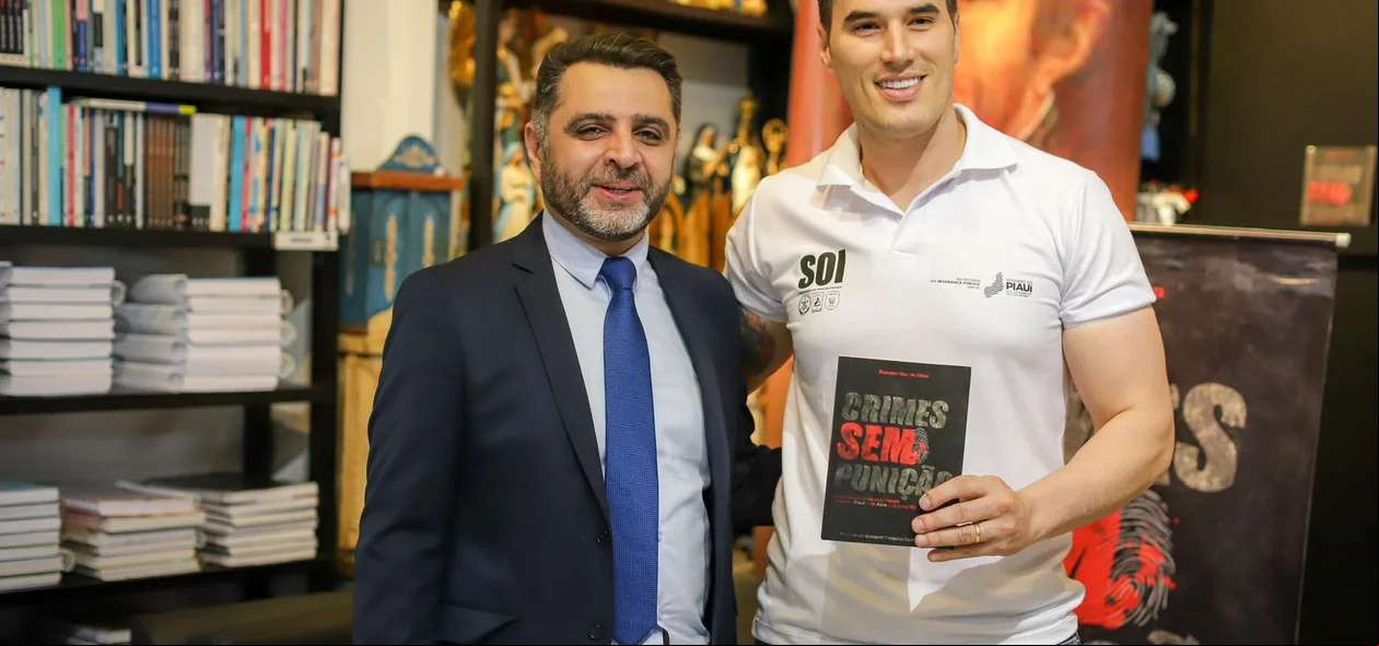 Delegados Danúbio Dias e Matheus Zanatta