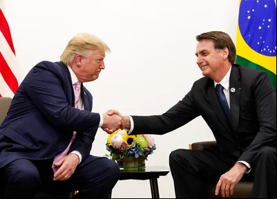 Donald Trump e Jair Bolsonaro