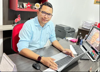 Gil Kairós, diretor de articulação de políticas públicas da Secretaria de Relações Sociais do Estado do Piauí (SERES-PI)