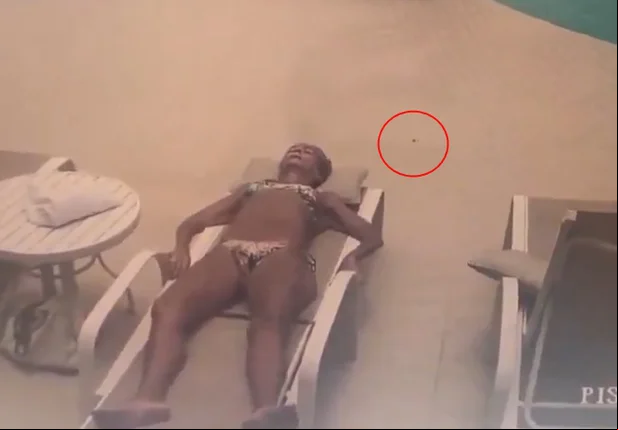 Moradora de condomínio foi atingida de raspão no Rio de Janeiro