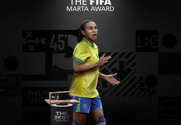 The Fifa Best: Marta venceu 1º Troféu Marta de gol mais bonito do ano