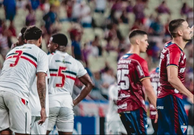 Fortaleza e River se enfrentaram nesta quarta-feira