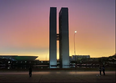 Praça dos Três Poderes, em Brasília